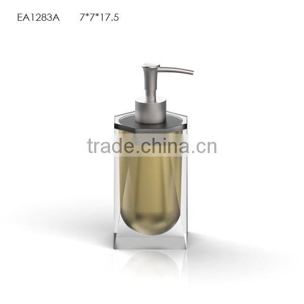 New designed clear acrylic bathroom accessories for hotel balfour suites