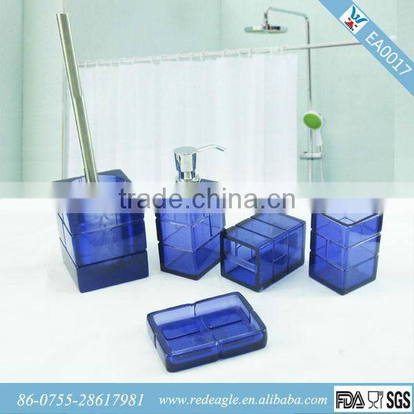 Hotel resin bathroom accessories holder green