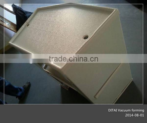 Customized thermoforming plastic promotional display unit