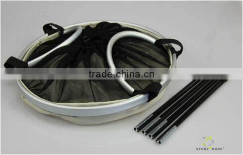 Portable Round Wholesale Laundry Baskets,Two Iron Handles