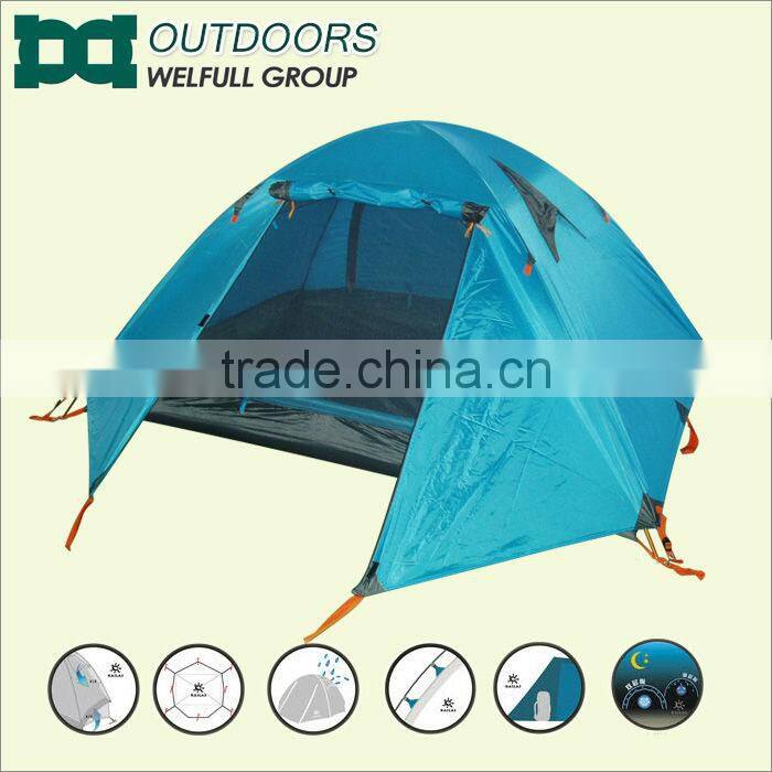 Portable cheap folding fiberglass pole camping tents china