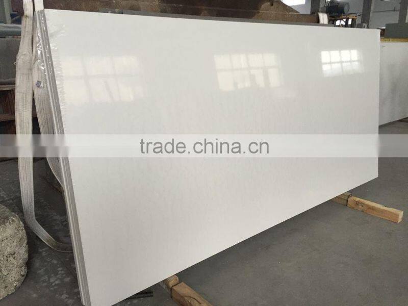 SMT Artificial Pure White Quartz Kitchen Countertop Price