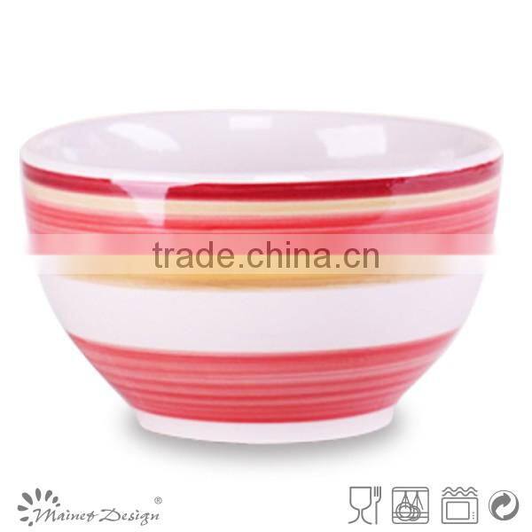 Houseware Colorful Hand Painted Rice Bowl