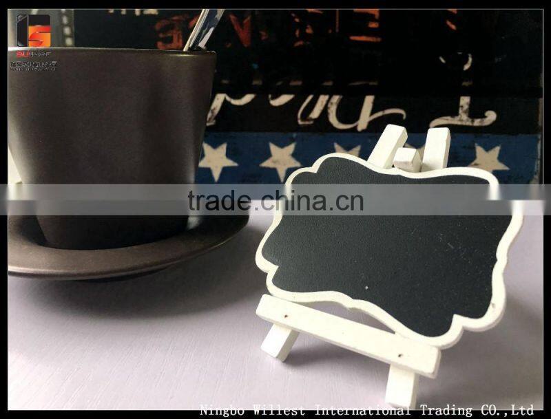 Vertical wedding seat chalkboard furnishing articles