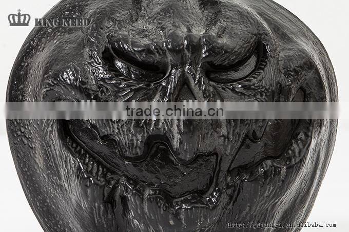 wholesale black pumpkin halloween toys with LED light