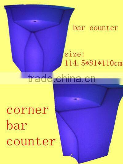 2013 LED straight bar table, jumbo bar with lighting