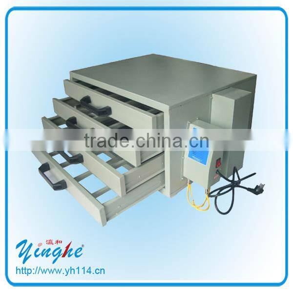 hot sale six color six station screen printing machine for T-shirt and cap