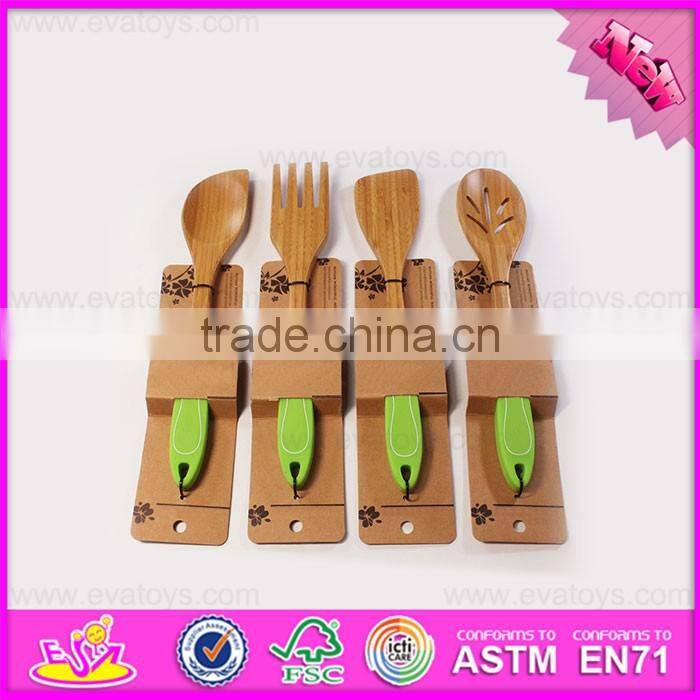2016 new products wooden kids flatware,household wooden kids flatware,cheap wooden kids flatware W02B015