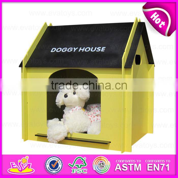 Hot new product for 2015 Cute pet bed for dogs,luxury pet dog bed wholesale,High end handmade wooden dog bed W06F002C