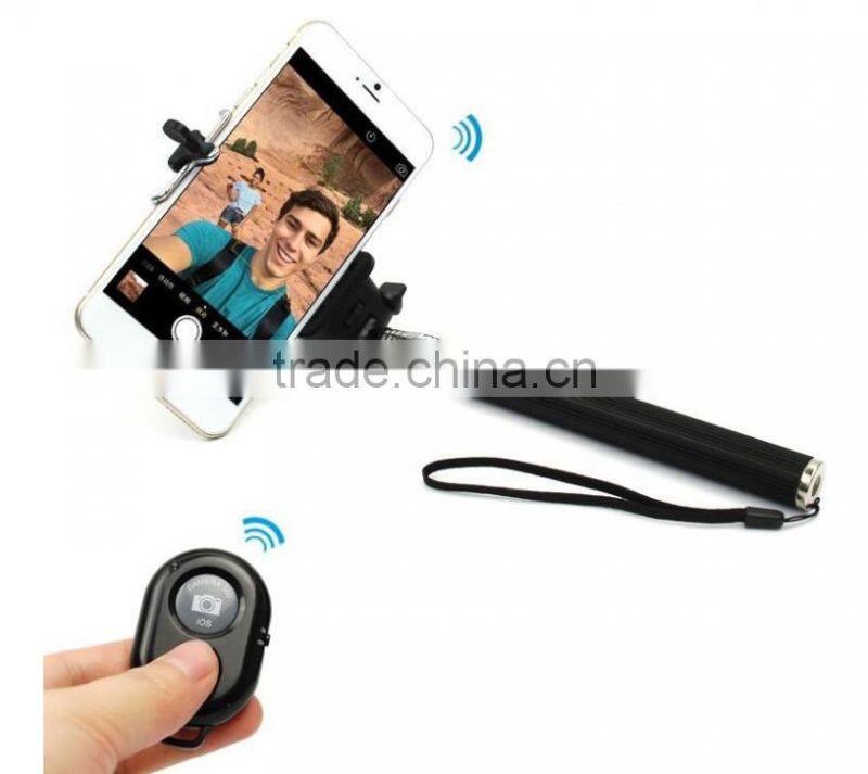 2015 Bluetooth Monopod Extendable Selfie Stick with remote