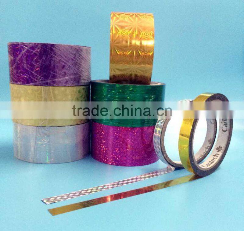 Super quality Colored Hologram adhesive tape