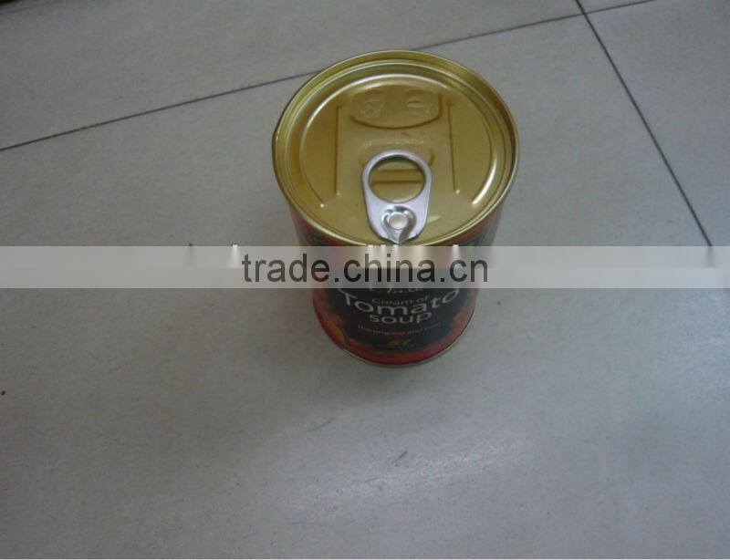 Metal Safe Can with easy open lid