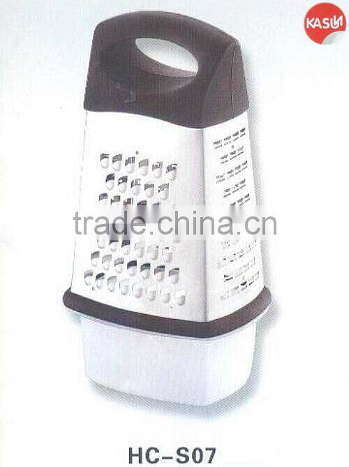 Kasunware Chef Stainless Steel 4-in-1 Food Slicer and Grater