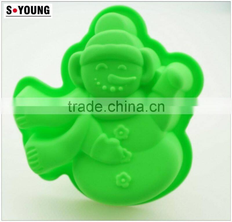11170 Funny Baby Bee Shaped Silicone Cake Mold