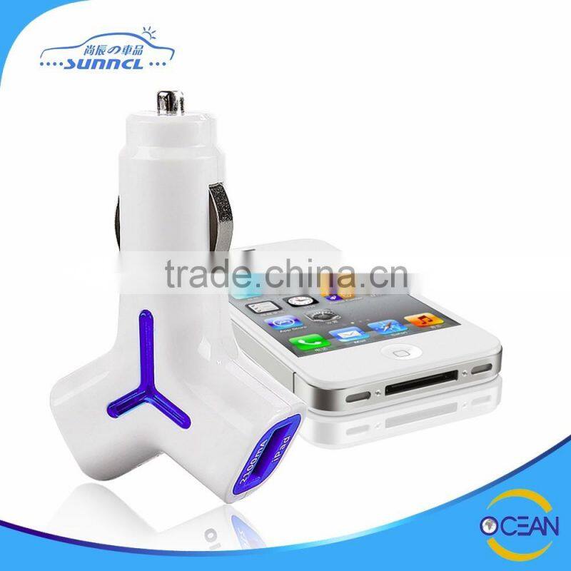 Classic Gentelman Portable Dual USB Charger Car with Europe Quality