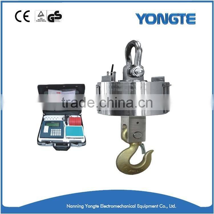 2017 good quality 1000kg digital weighing crane scales