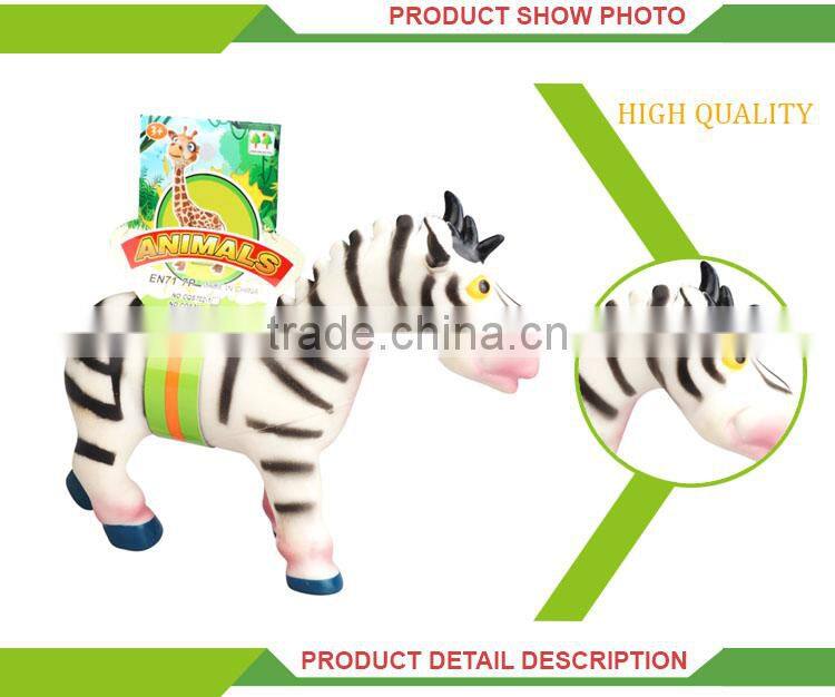 Most popular rubber plastic zebra toys for sale