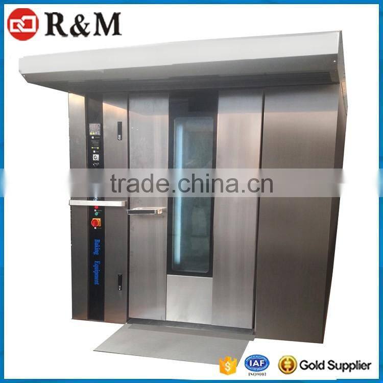 Rotary Oven Roll In Chamber,Toast Gas Electric Baking 64Tray Rotary Oven