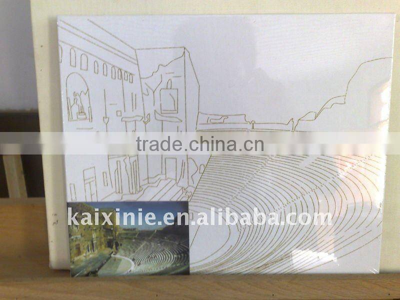 eco pine painting frame