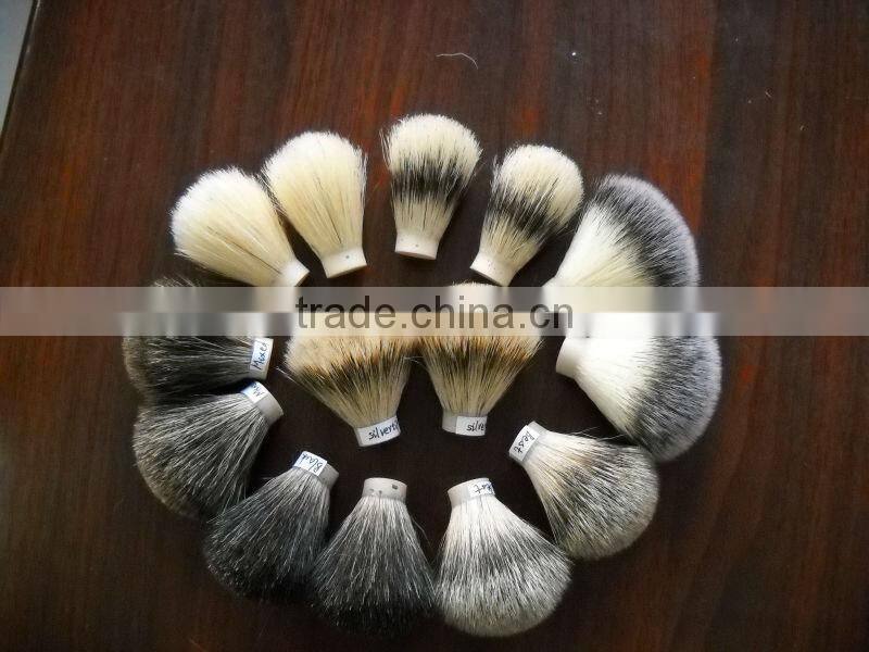 100% handmade Badger hair shaving brush knots