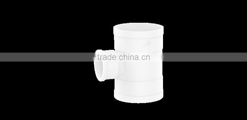 PVC45DEG skew Equal tee TY Factory price Manufacturer good quality Fitting UPVC Rubber Joint plastic fitting for drainage