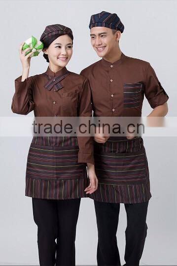 customized waiter and waitress wear,restaurant,hotel,work clothes