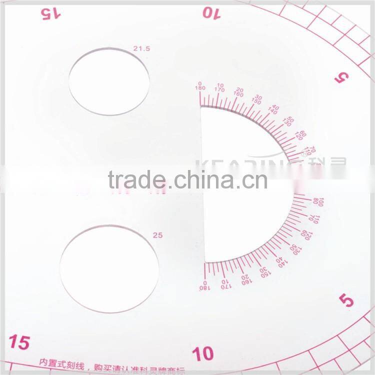 Plastic non toxic sandwich printing ruler #6460 in Kearing Brand