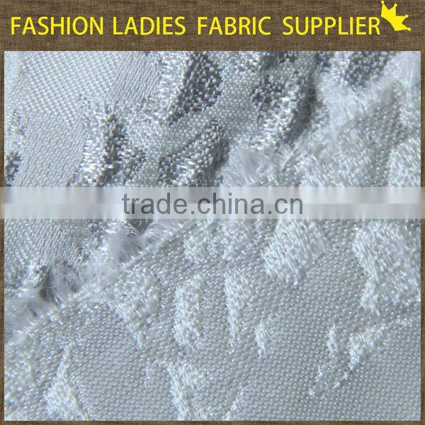 shaoxing textile New fashions! poly/ctn jacqaurd fabric,garments fabric,ladies' wearing fabric jacquard fabrics