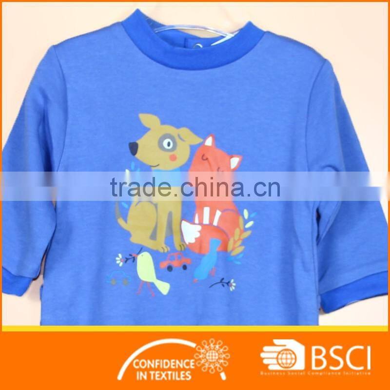 100% Cotton Lovely Wear Printing Baby Romper