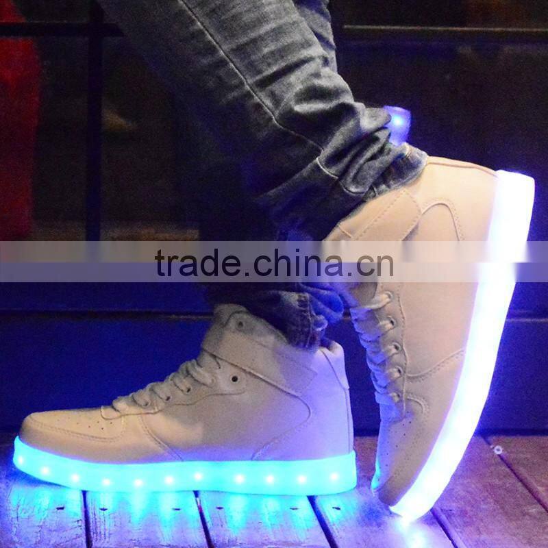 HFS1613 APP set high top led shoes 2017