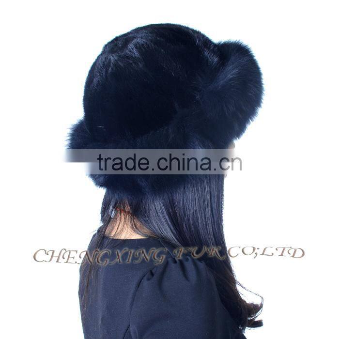 CX-C-156C Fashionable Cheap Custom Fashion Real Mink Fur Beanie Cap fur hats women