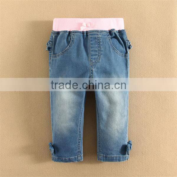 Kids Wear Factory Supply High Quality Jeans Pants Wholesale in-stock