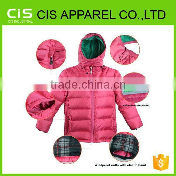 new design fancy girls winter coats 2017