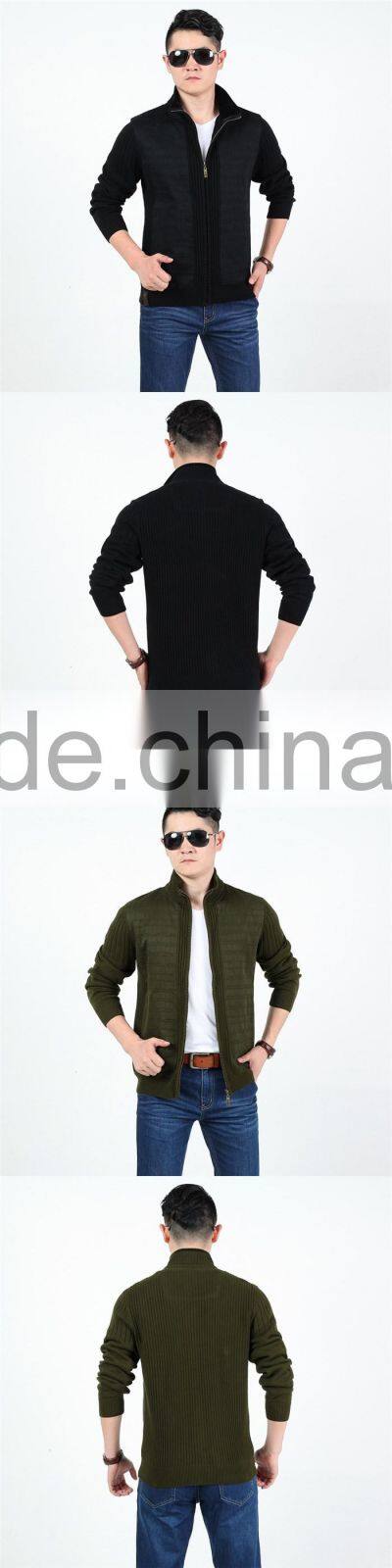 Casual Mens Custom Logo Navy Blue Security Guard Uniforms Winter Jacket