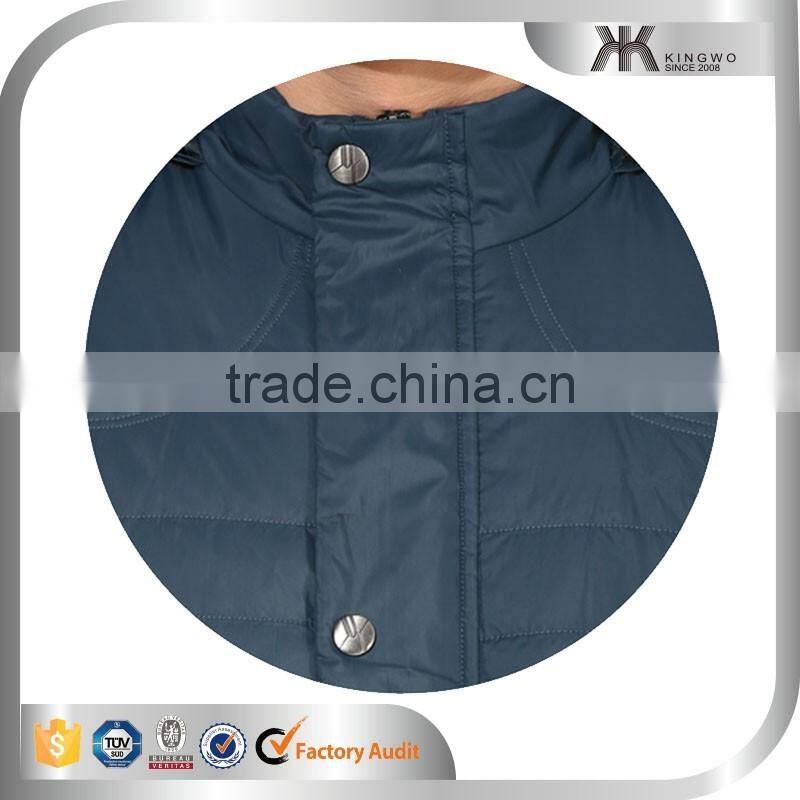 2017 Winter Jacket for Men and Women Polyester Fabric Padded Vest