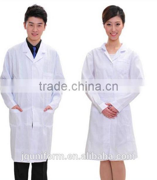 white colour factory direct sale hospital doctor uniform,nurse uniform /medical work uniform wholesale