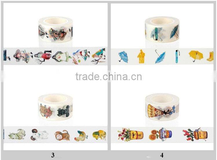 12 patters Japan washi tape 2cm*10m decorative paper tape
