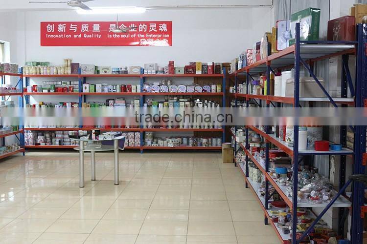 R1803H metal square tea caddy