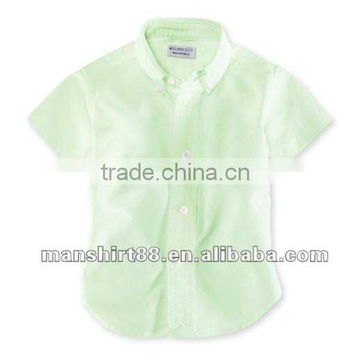 100% cotton kids' shirts embroidered shirts wholesale shirts