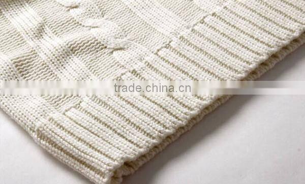 Men's fashion cable pullover turtle model sweater