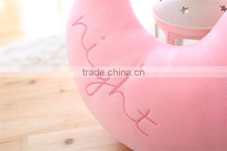 Ins Hot Sale Moon Star Shaped Soft Stuffed Plush Pillow Plush Cushion