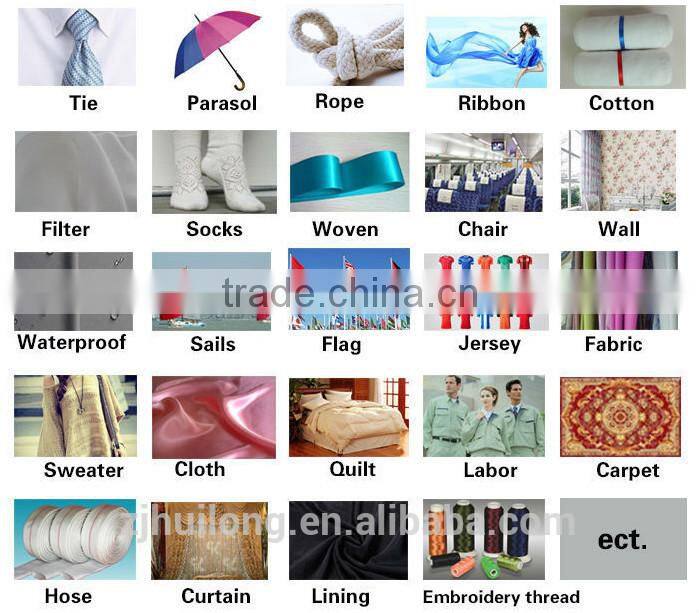 polyester monofilament textured yarn, filament yarn