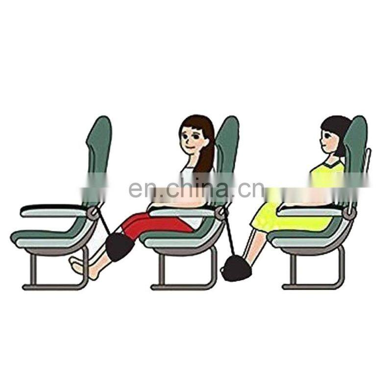 Portable Travel Foot Hammock for Airplane Sleepy Ride Footrest