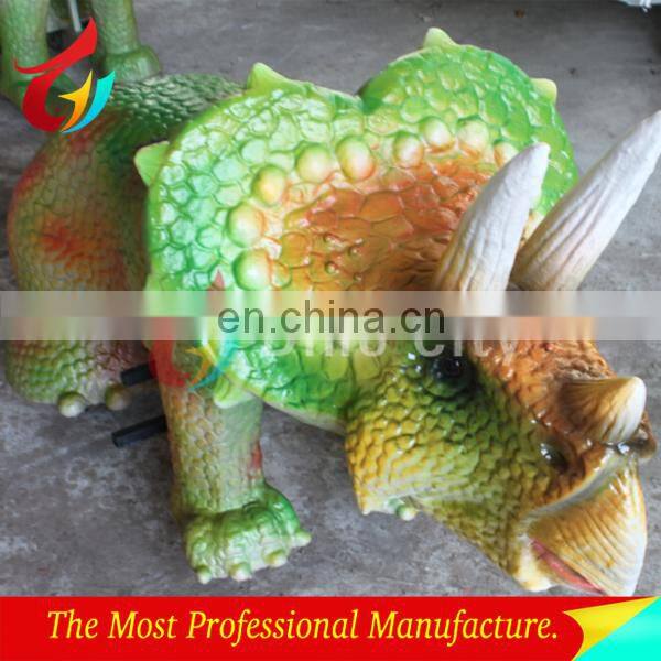 Newest mechanical dinosaur rides for child