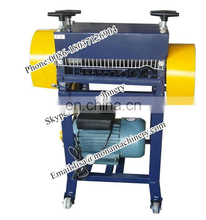 scrap cable wire stripping machine/electric wire stripper