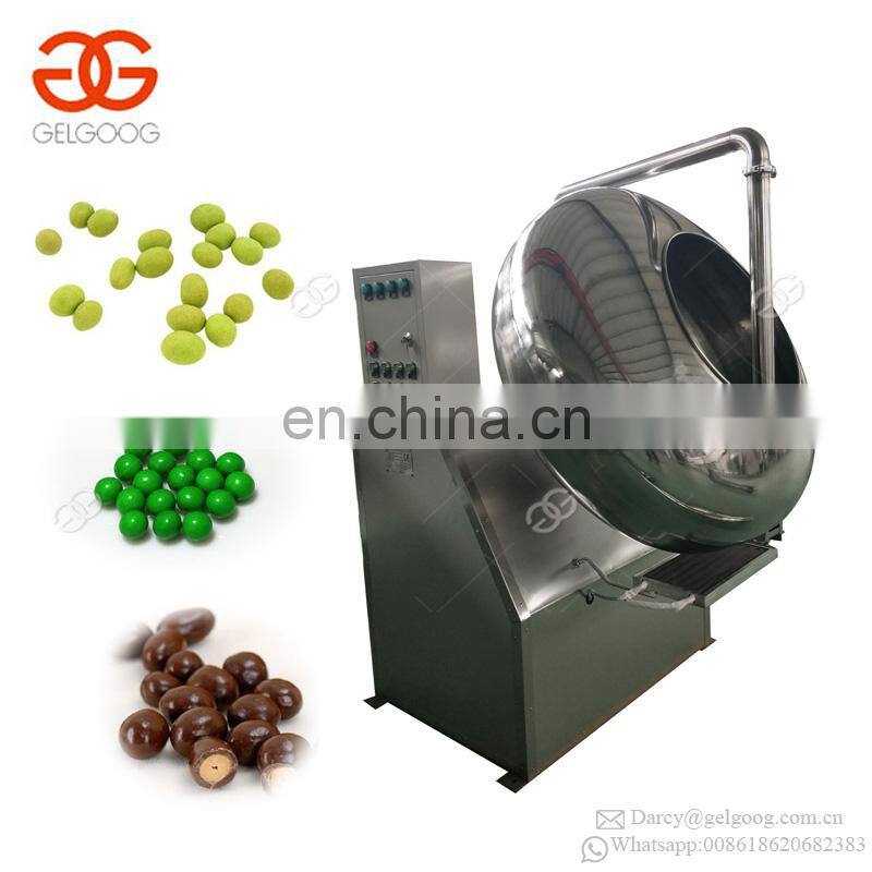 Low Price Small Western Medicine Coater Food Sugarcoat Chocolate Panning Machine