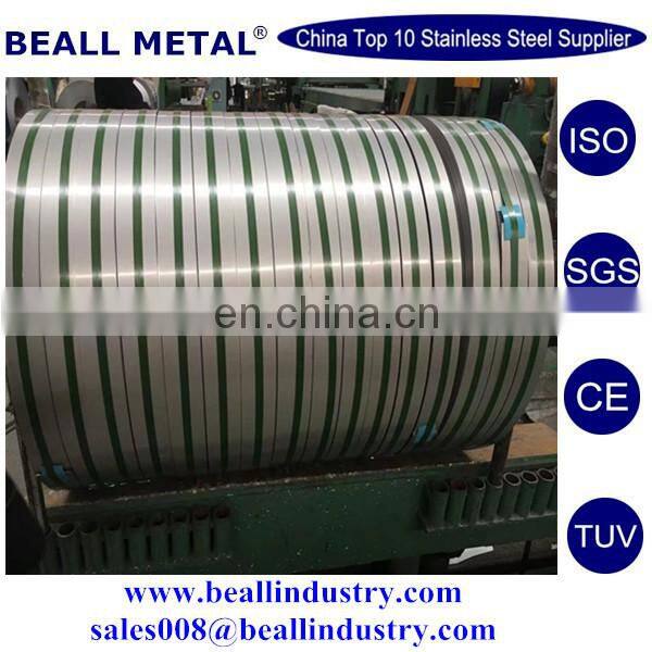 SS316L 304 430 201 301 Stainless Steel Strip / Belt / Narrow Band