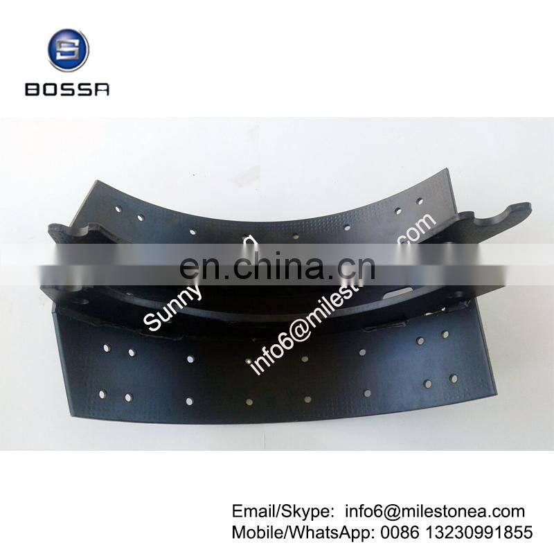 Truck axle parts welding brake shoe 4515q 4515 for Meritor