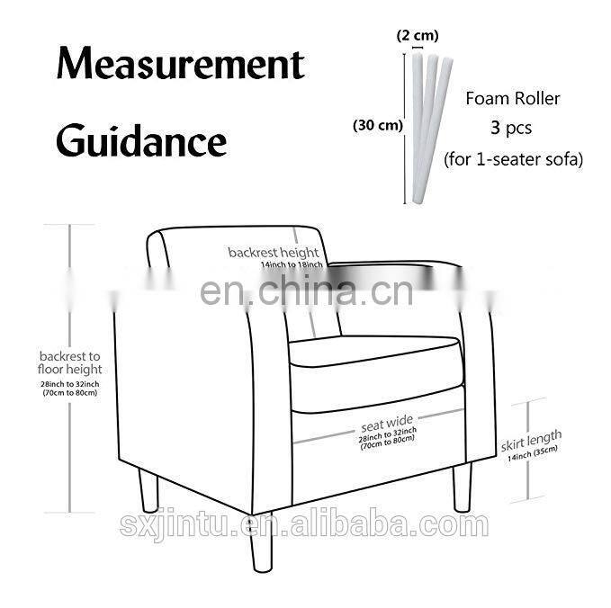 solid color Knitted wool loveseat cover sofa Protect slipCover