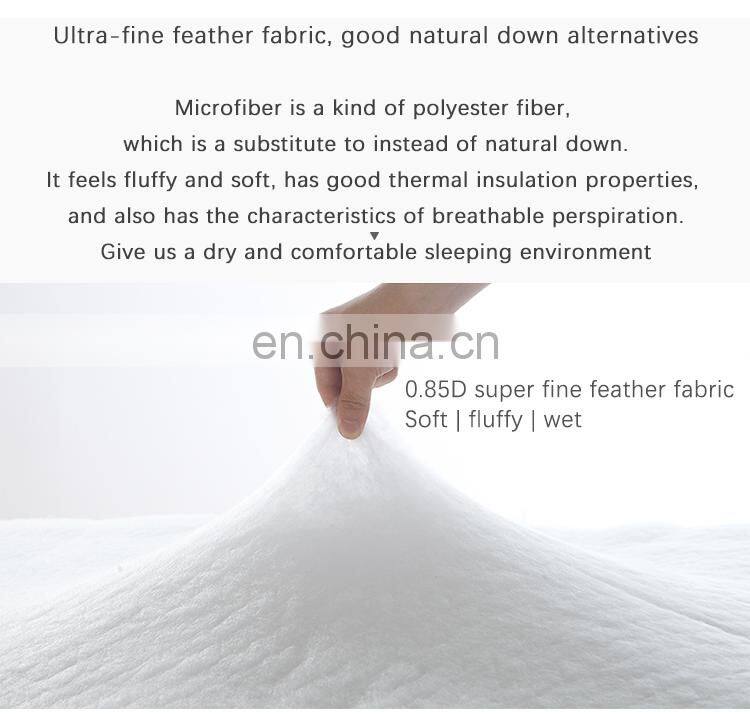 RAWHOUSE beige color cotton duvet Inner feather fabric quilt duvet insert